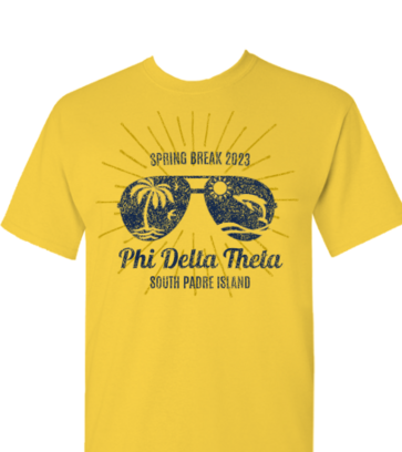 Spring Break Sunglasses design idea